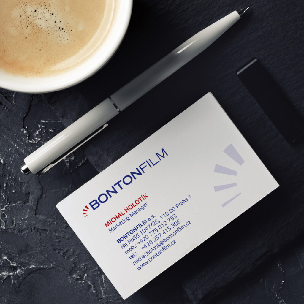 Bontonfilm – redesign loga a vizuální identita