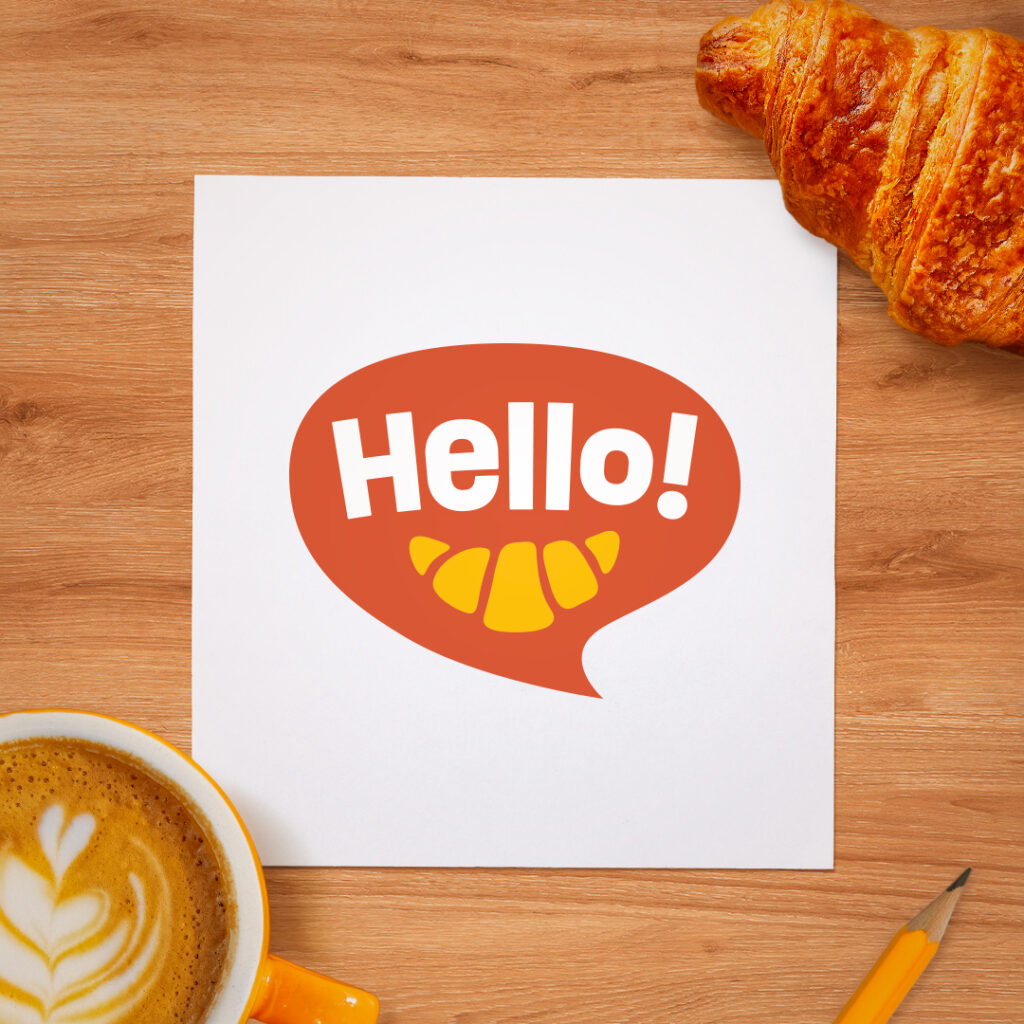 Logo a vizuální styl Pekařství Hello!